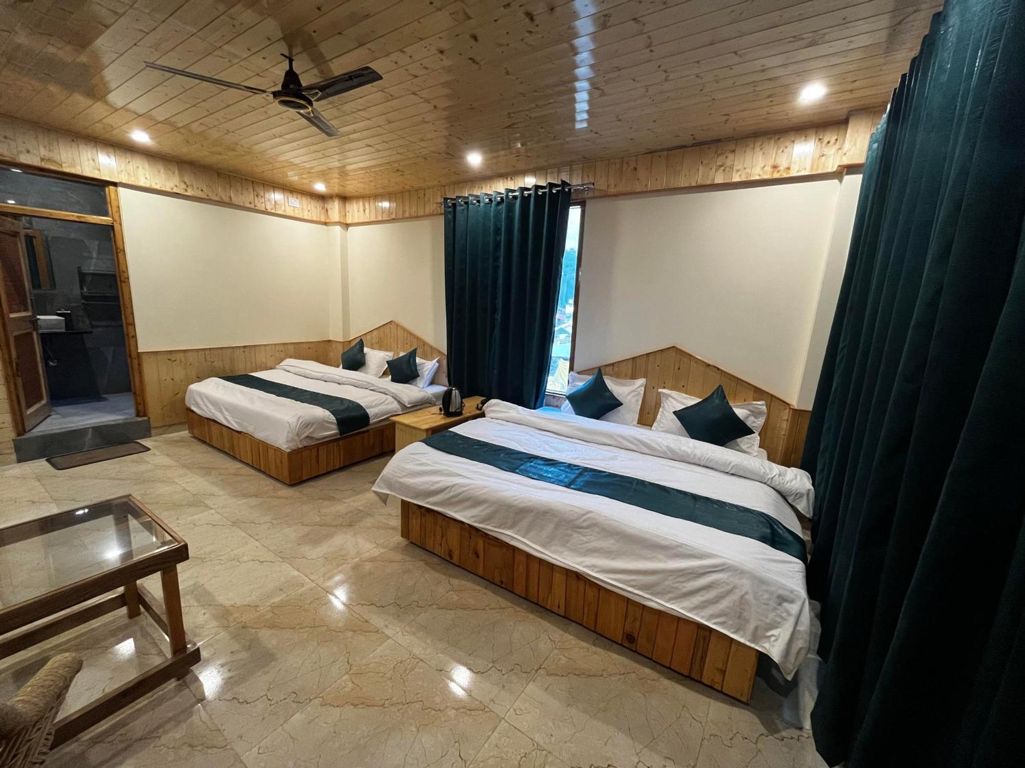 Hotel Mid Orchard Kasol L River Side -Pure Veg Hotel Exterior foto